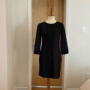 Gianni Bini Lace Croc Long Sleeve Dress